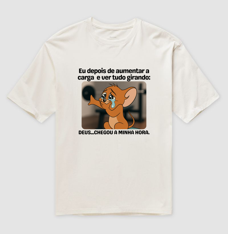 Só queria evoluir no treino…