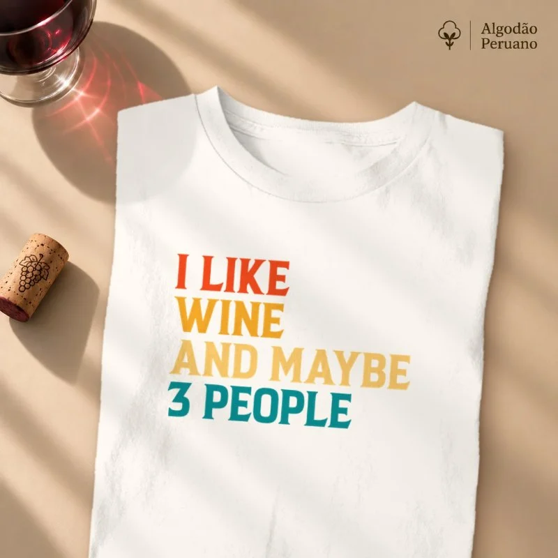 Camiseta I Like Wine