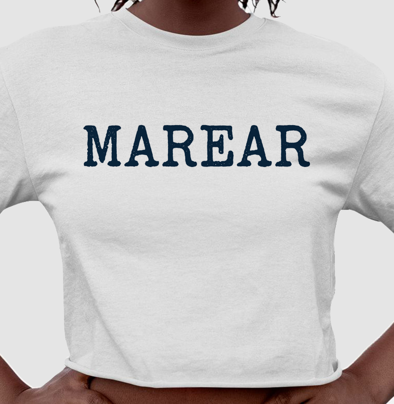 Cropped Vintage Marear – Tipografia