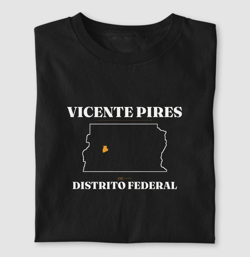 Vicente Pires | Legado DF - Camiseta