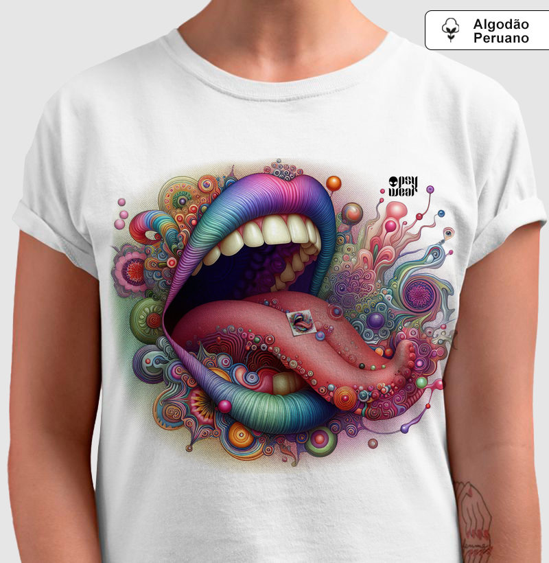 Boca Alucinante (Algodão Peruano)