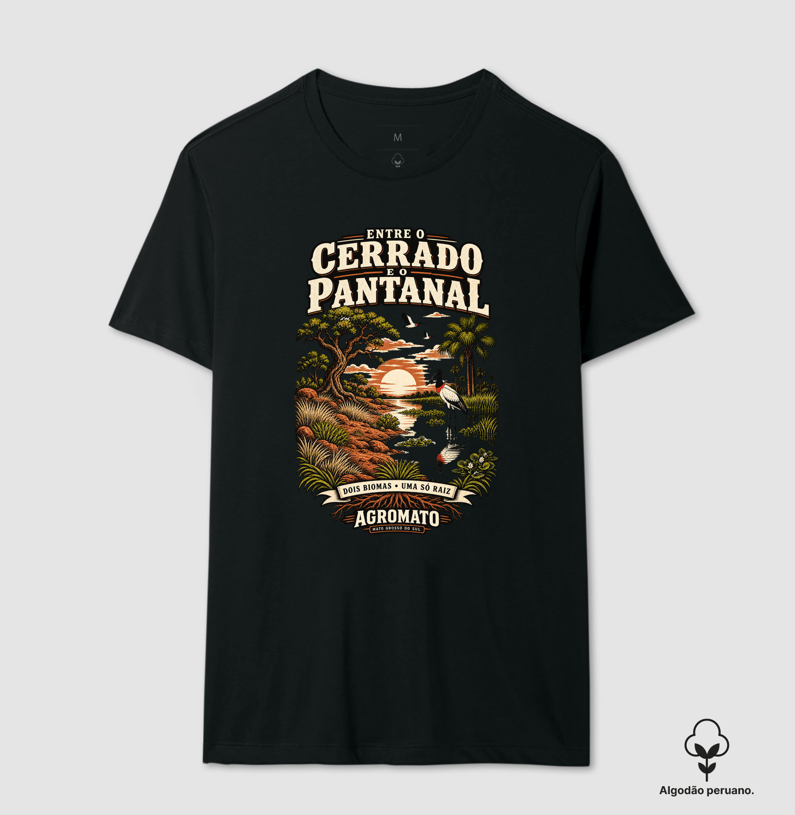 Camiseta Entre o Cerrado e o Pantanal
