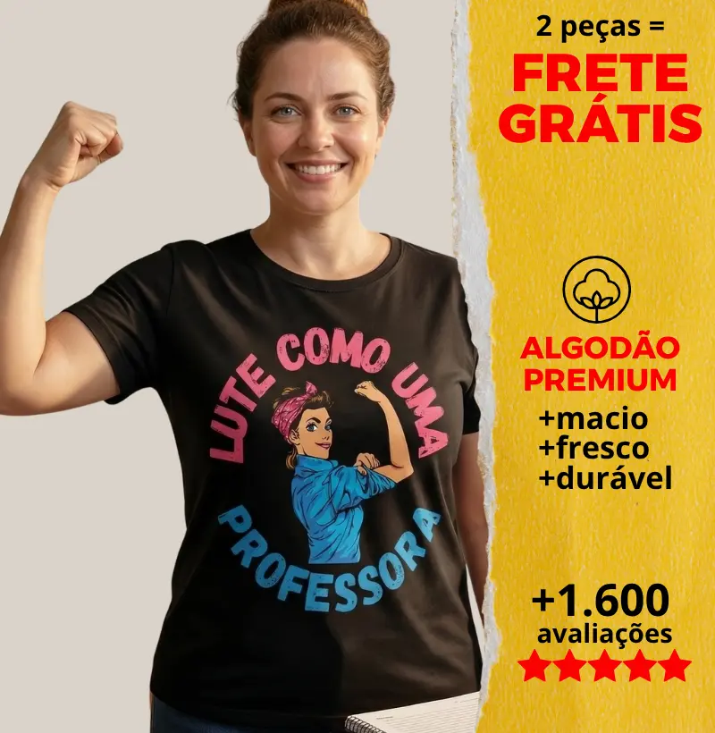 Lute como uma Professora