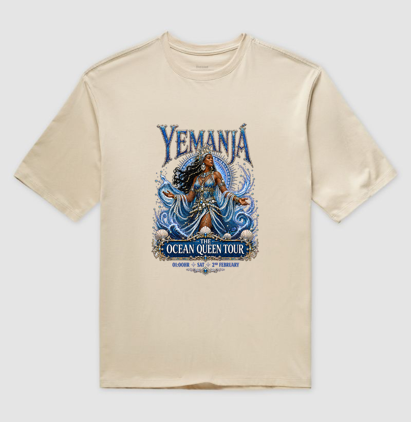 Yemanjá Festival - Camiseta Oversized
