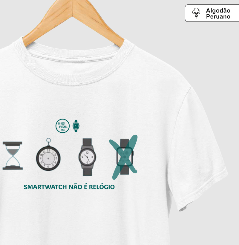 T-shirt Smartwatch Não é Relógio