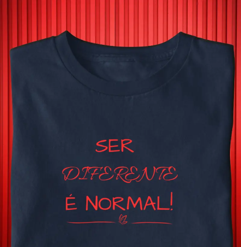 SER DIFERENTE É NORMAL