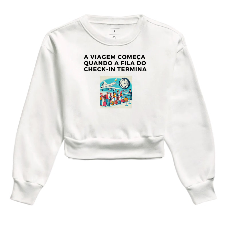 A viagem começa quando o check-in termina