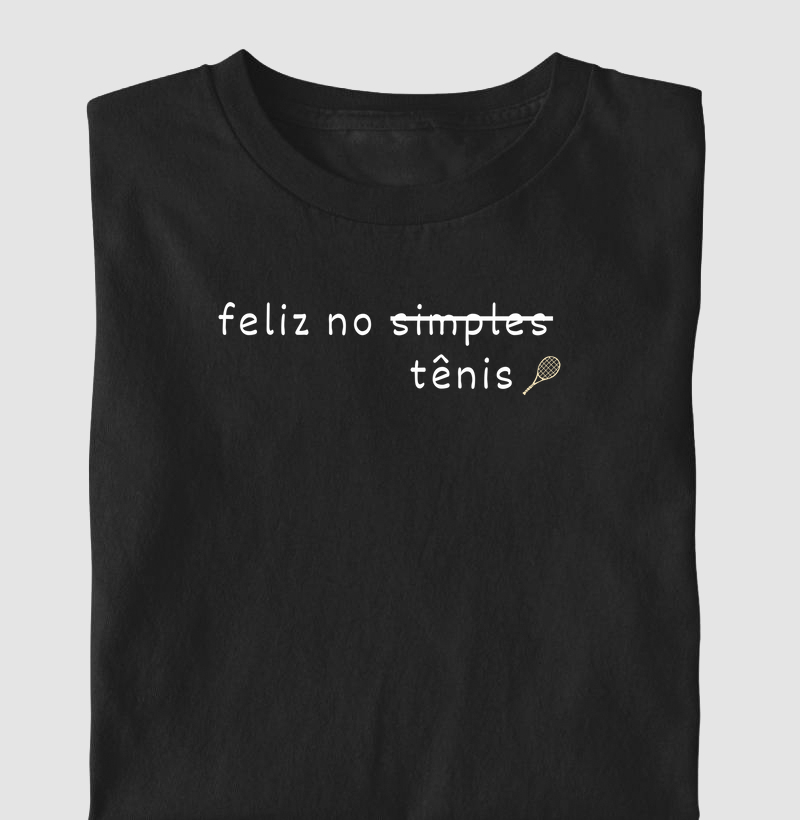 Feliz no tênis - Big