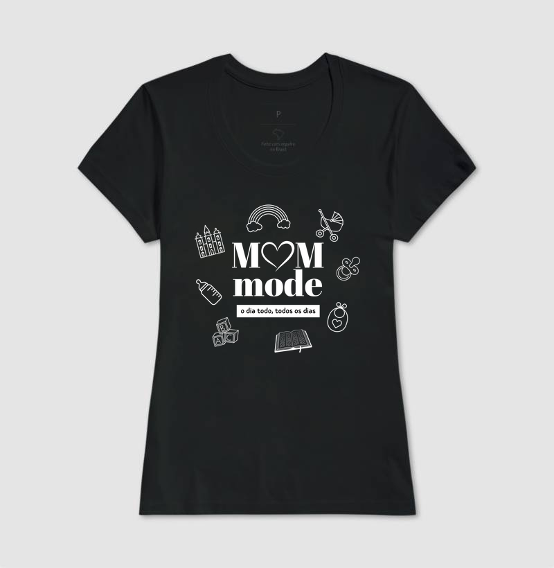 Camiseta "mode mom"