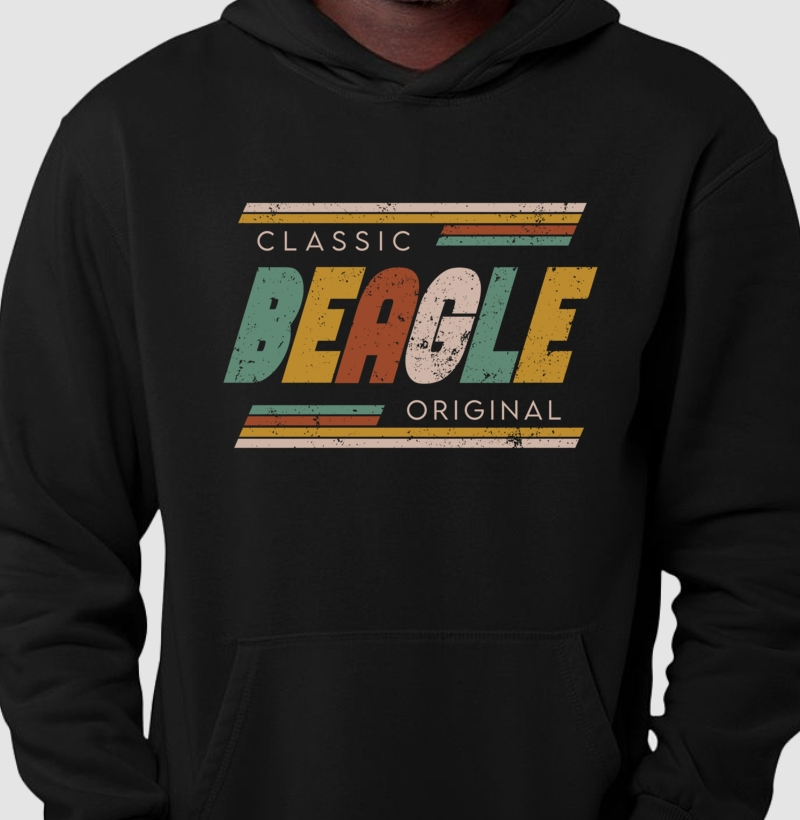 Hoodie Moletom Beagle Vintage