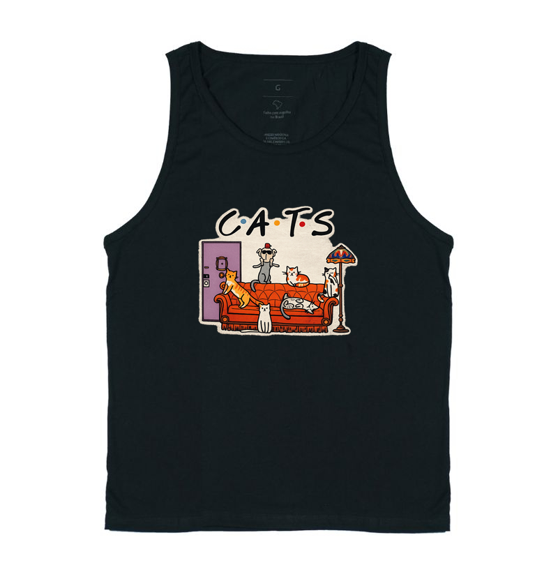 Camiseta Cats Friends