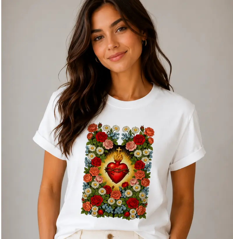 Camiseta Jardim do Sagrado Coração de Jesus