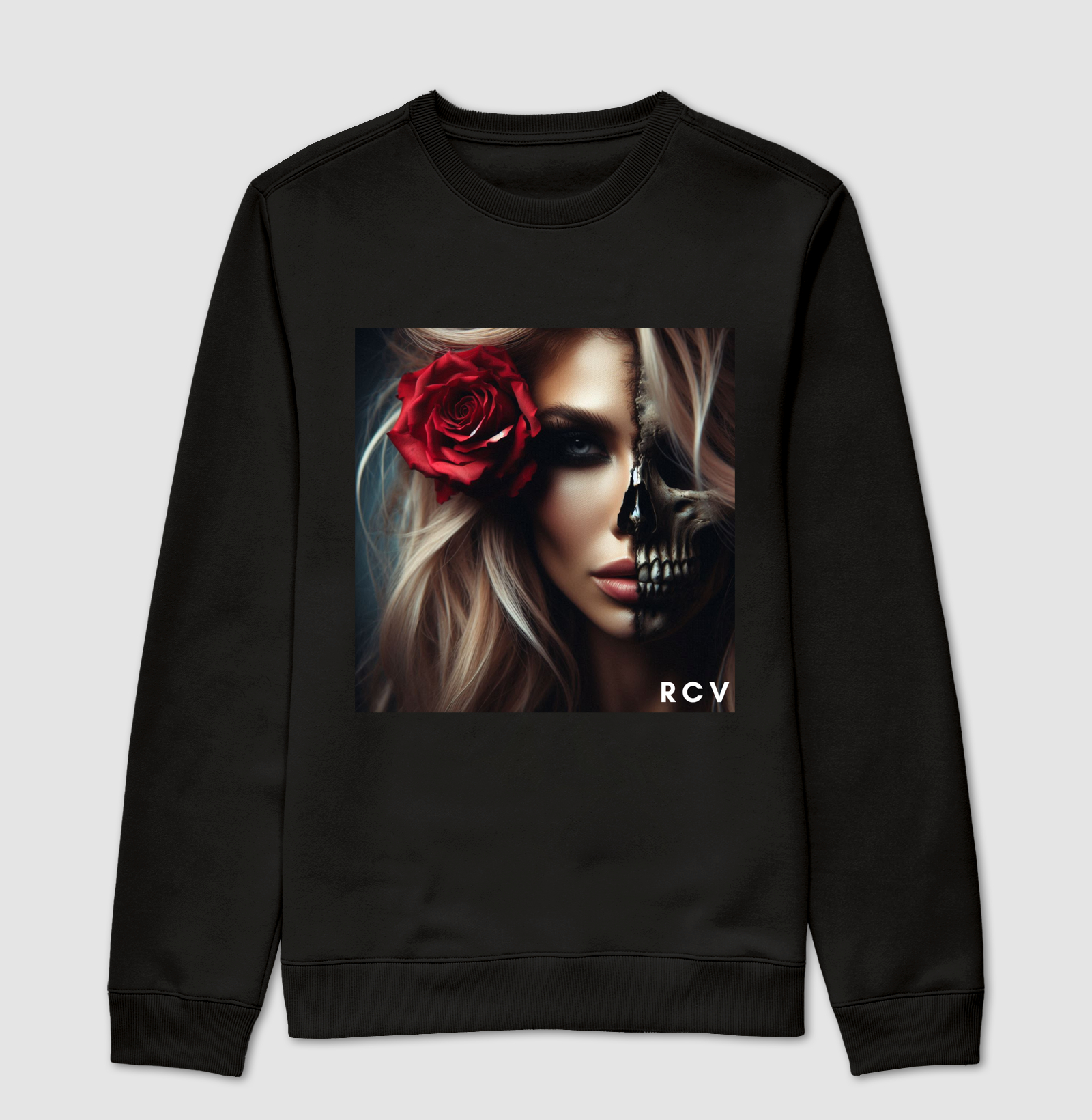 Camiseta RCV Rosa Caveira Nigth