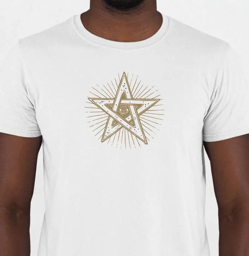 Camisa Masculina Estrela Illuminati