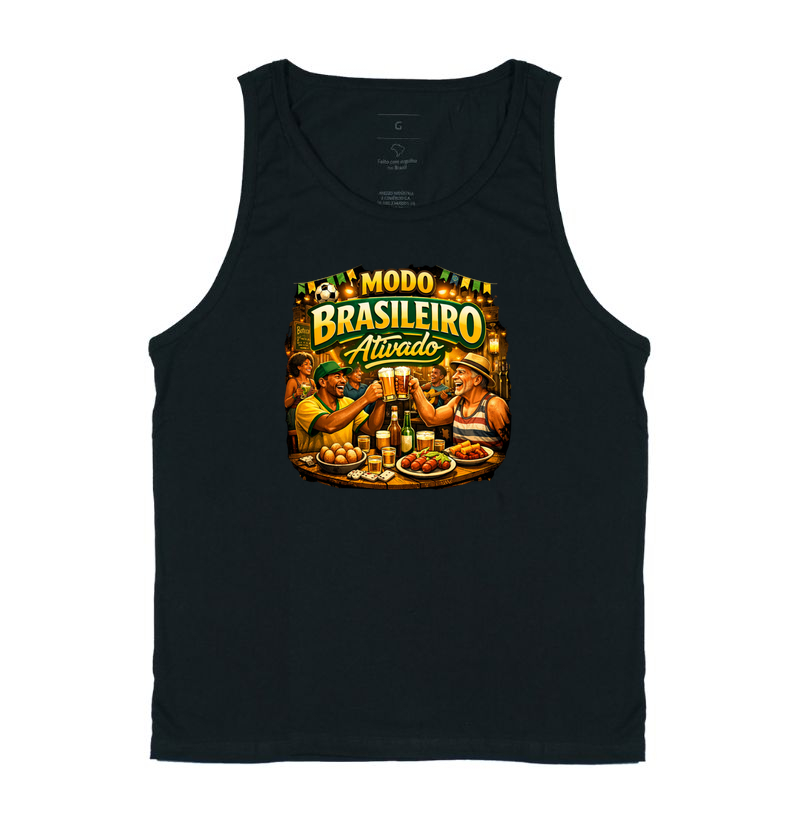 camiseta modo brasileiro ativado