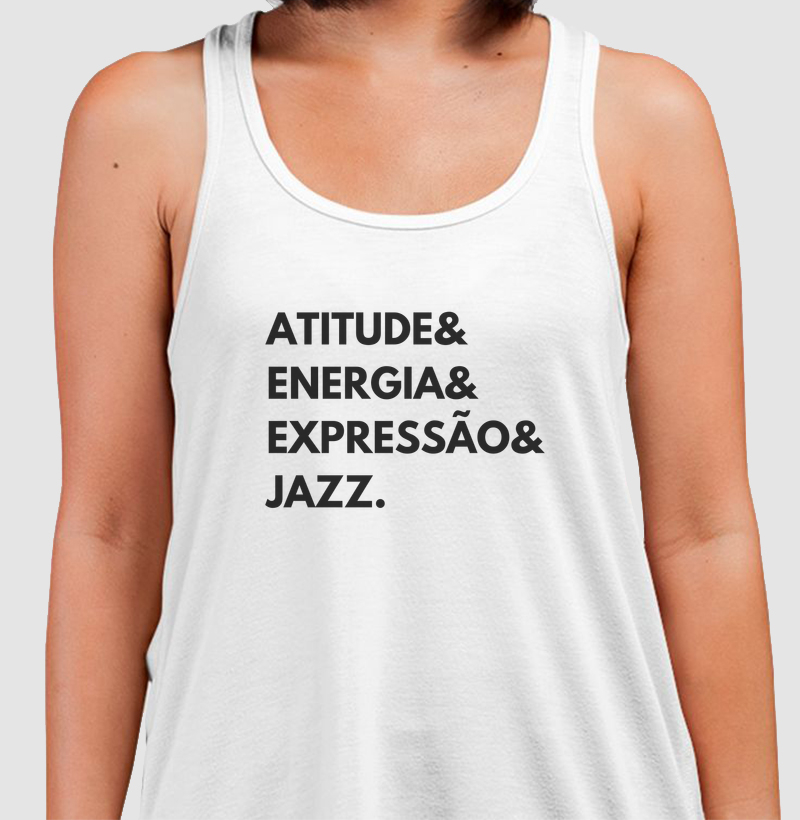 Atitude, energia, expressão, jazz