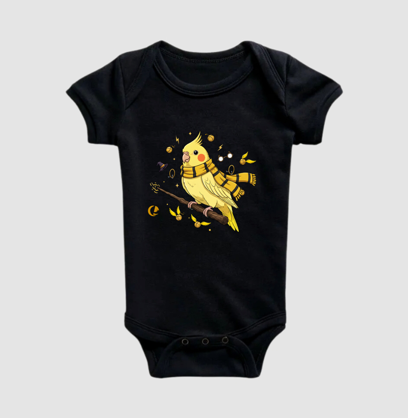 Body Infantil Calopsita Bruxinha