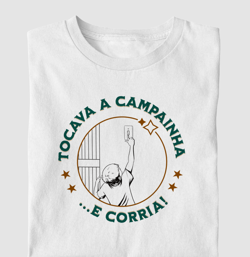 Tocava a campainha e corria!