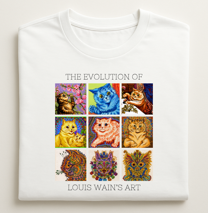 The Evolution of Louis Wain's Art