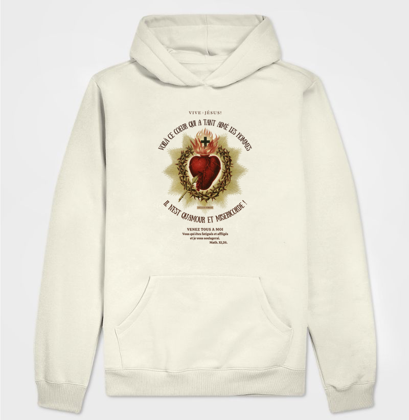 Hoodie Moletom "Sacré Coeur"