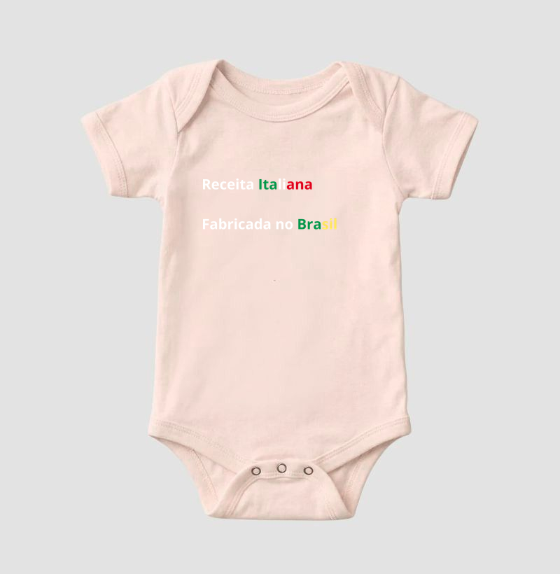 Receita Italiana, Fabricada no Brasil - personalizada