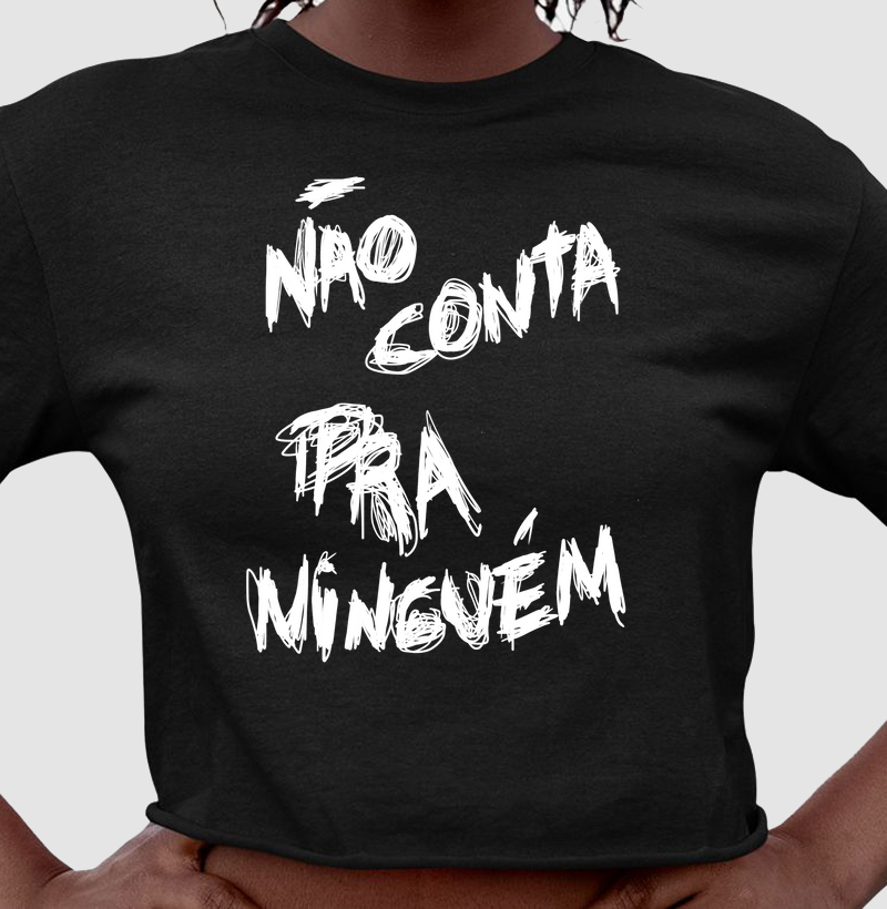 Cropped Não Conta Pra Ninguém