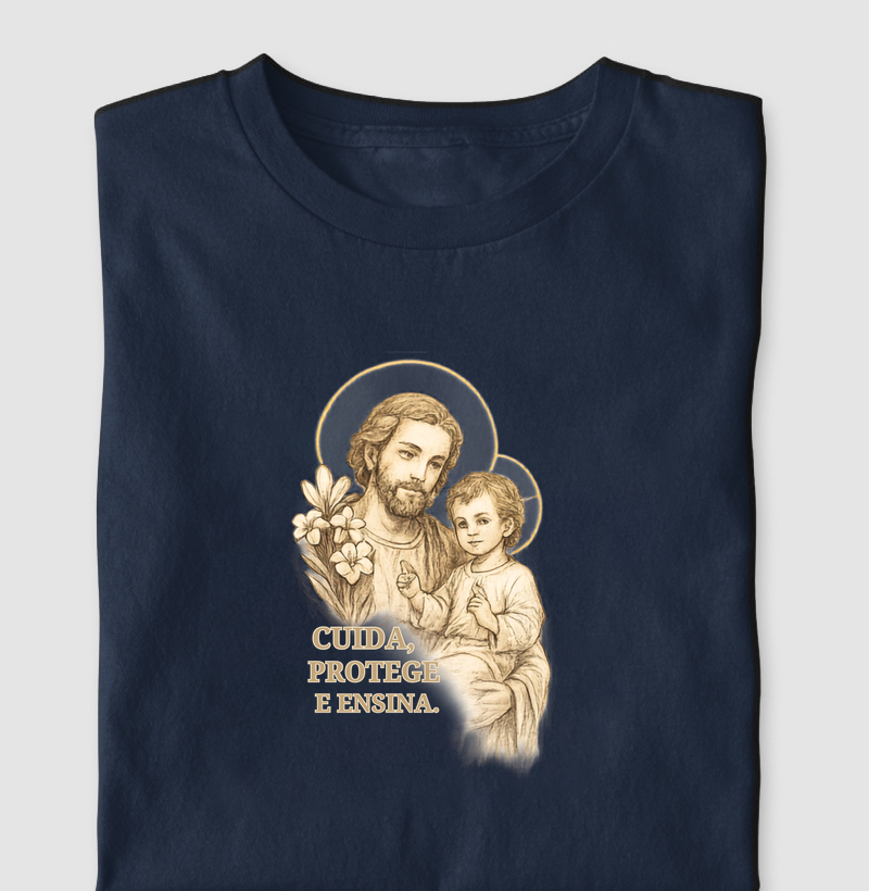 Camiseta Cuida Protege e Ensina