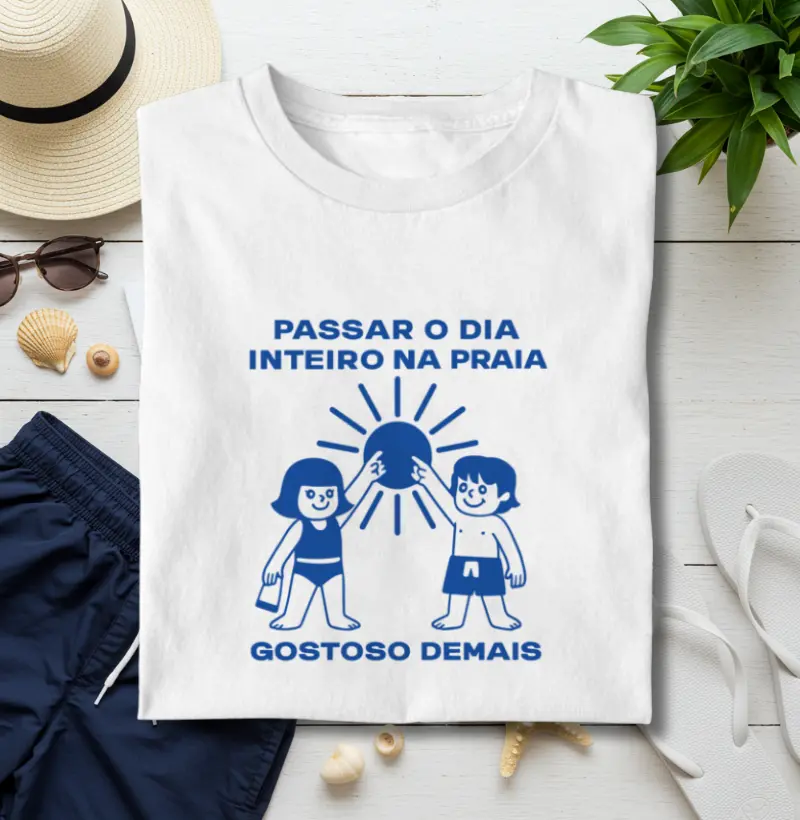 Praia gostoso demais!