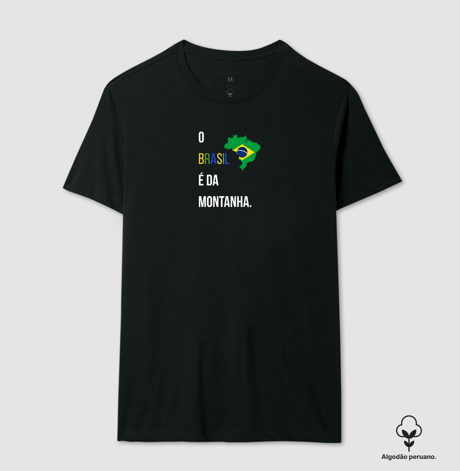 Camiseta Brasil é da Montanha