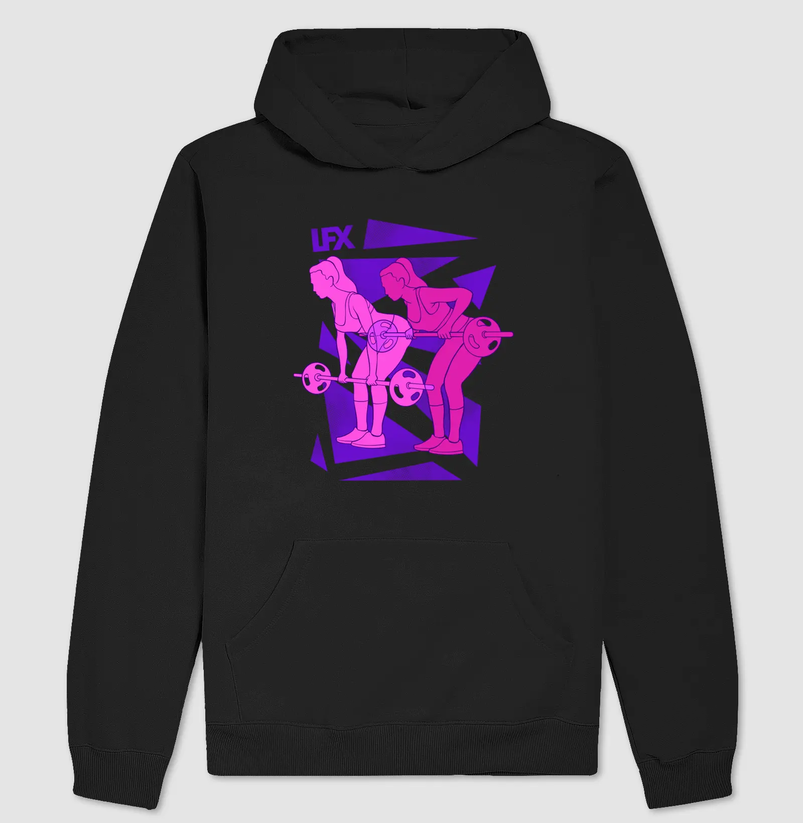 Mulher fazendo Remada Curvada V01