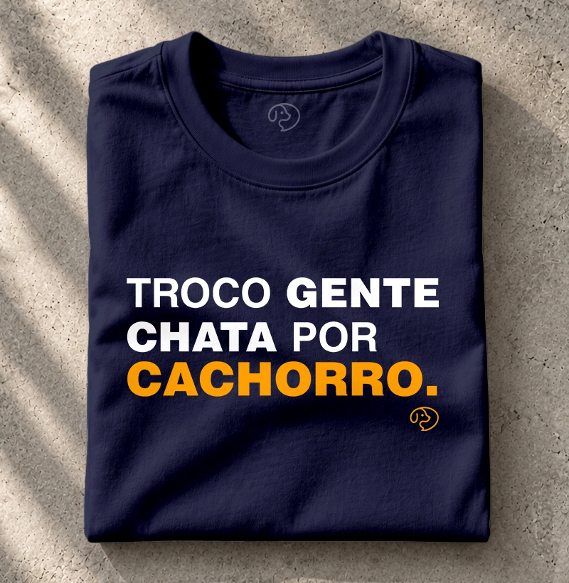 Troco gente chata por cachorro