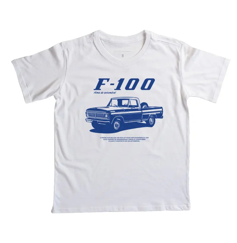 F-100 | Alma de Automóvel - Camiseta Infantil