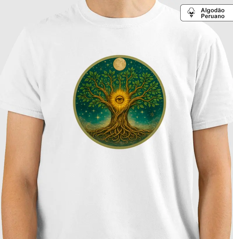 Árvore da Vida • Visão Interior (algodão peruano)