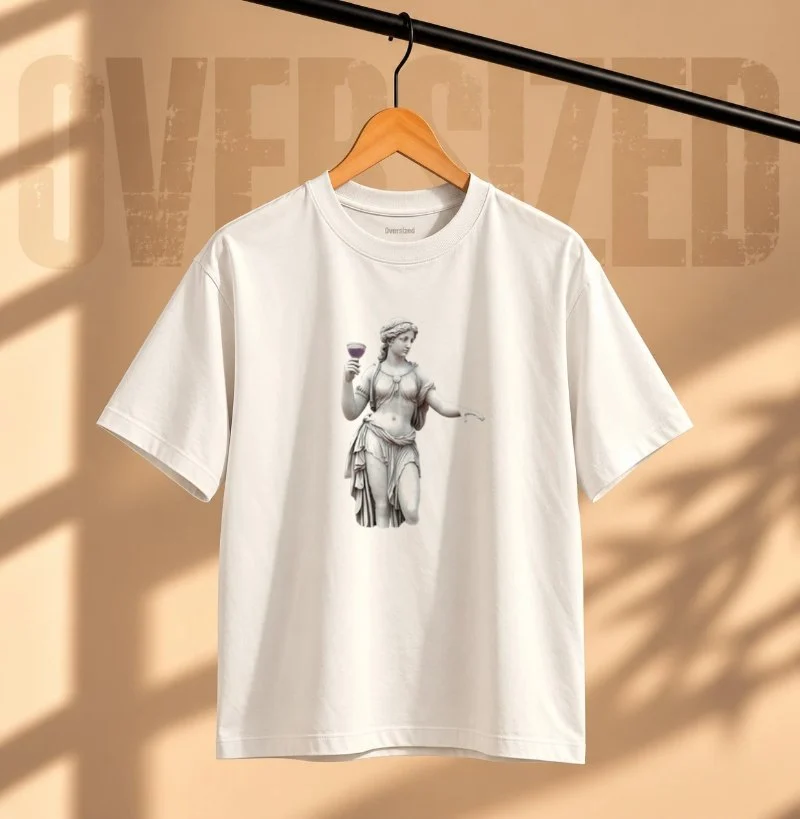 Camiseta Vênus do Vinho - Camiseta Oversized