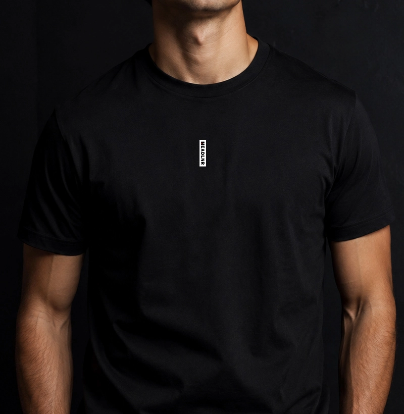 Camiseta "HEADLNR" ESSENCIAL PREMIUM