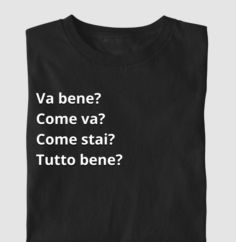 Cumprimentos em Italiano