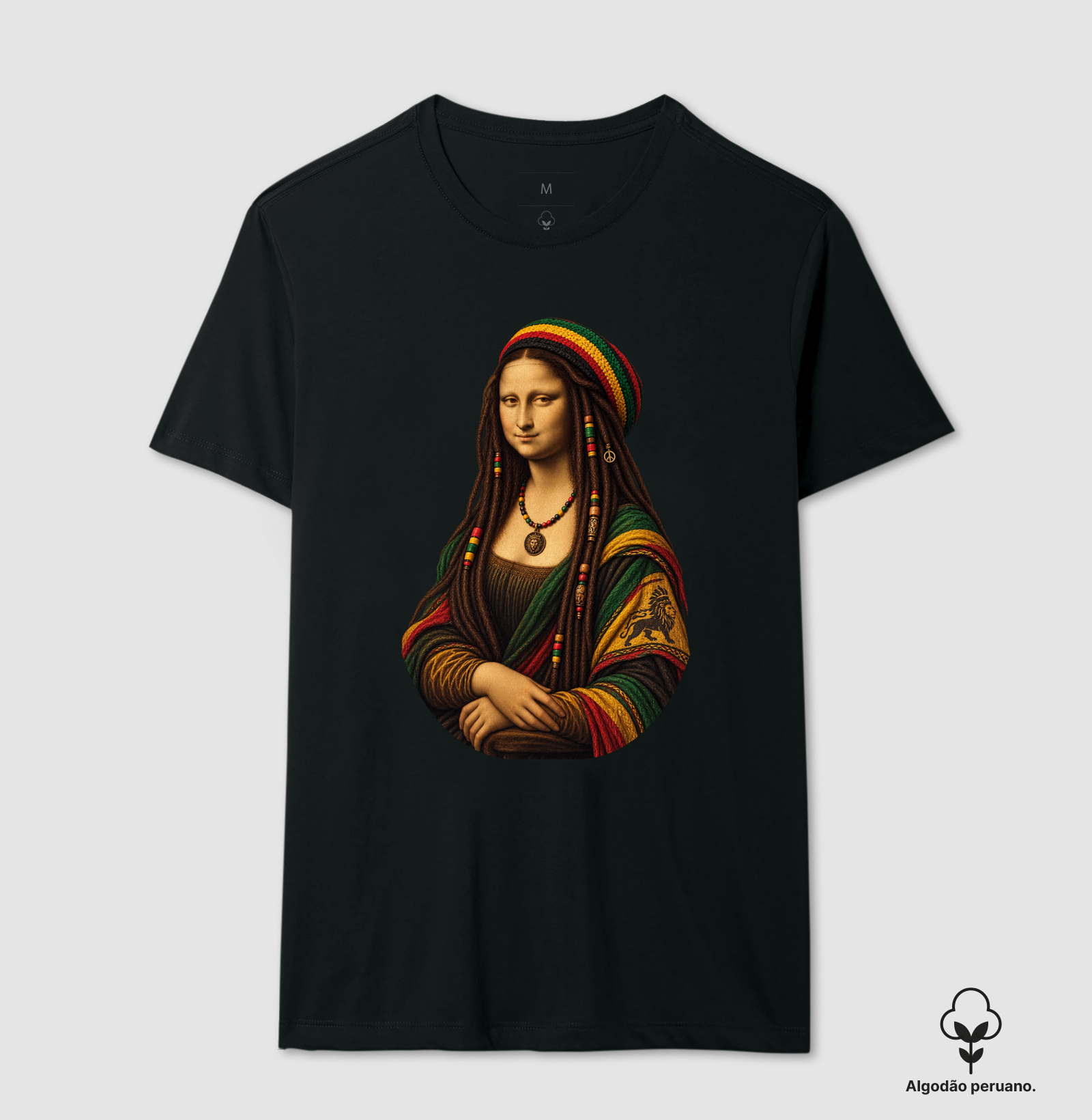 MonaRoots - Camiseta Algodão Peruano