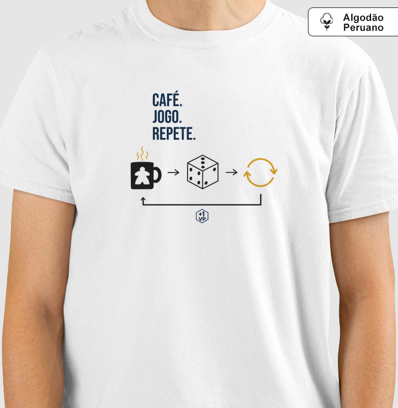 Café. Jogo. Repete.