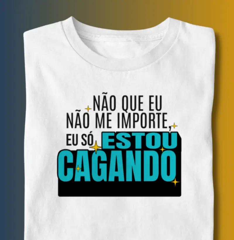 Não que eu não me importe