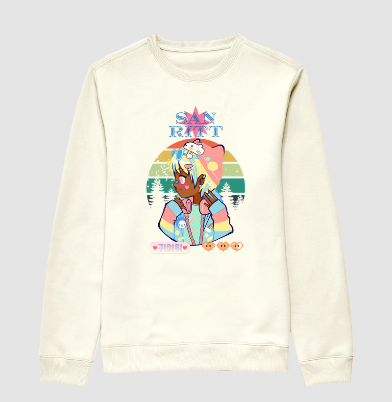 Suéter Moletom S★R heart