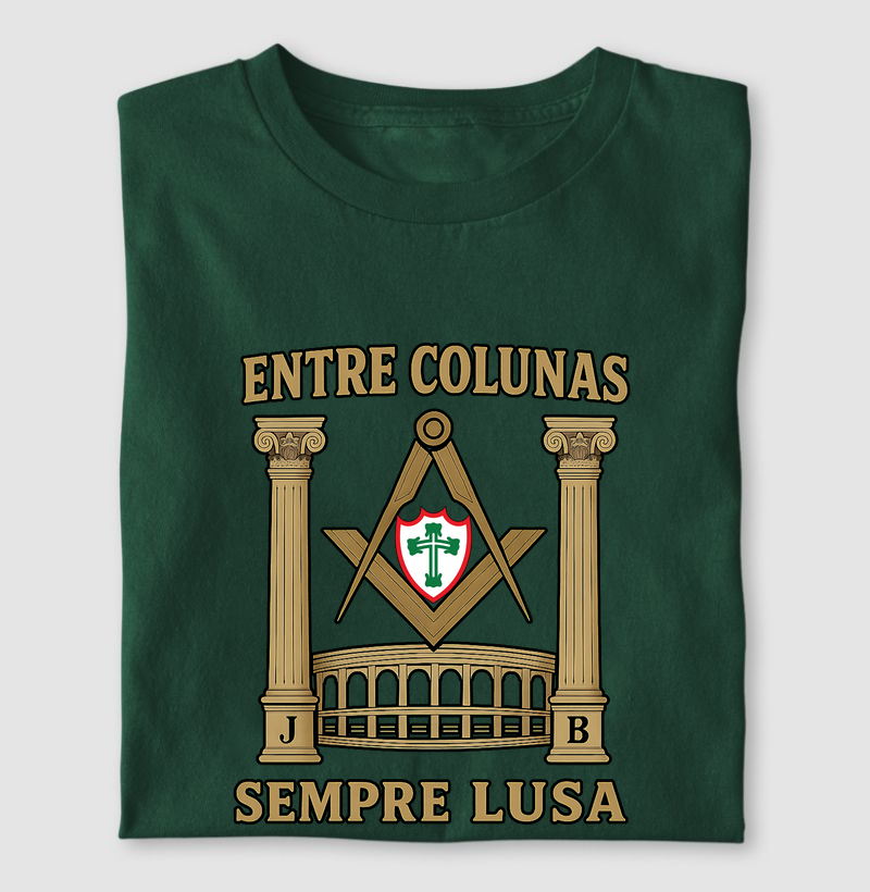 Camiseta Lusa Entre Colunas (Portuguesa) - Mr. GADU