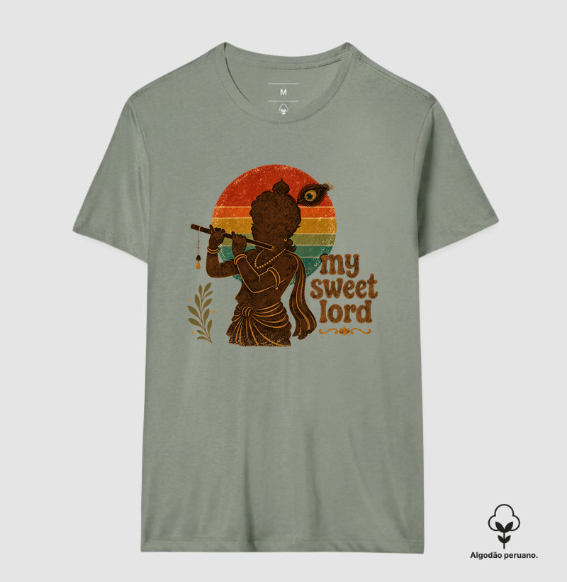 My Sweet Lord - Vintage - Camiseta Algodão Peruano