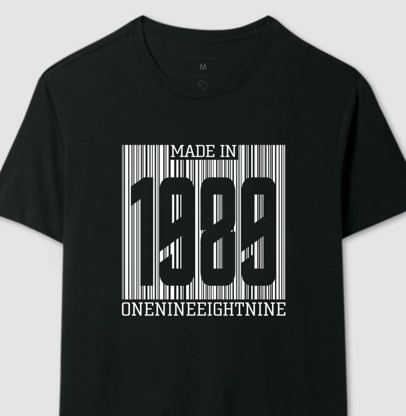 Camisa Made in Barras 1989