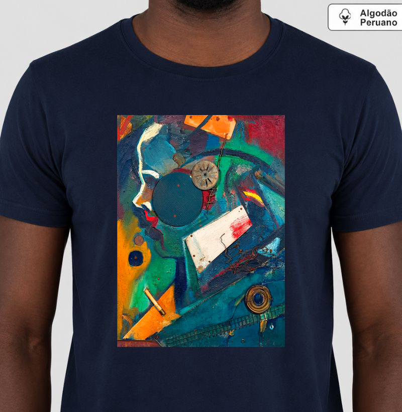 Camiseta Algodão Peruano Tanguis Kurt Schwitters 