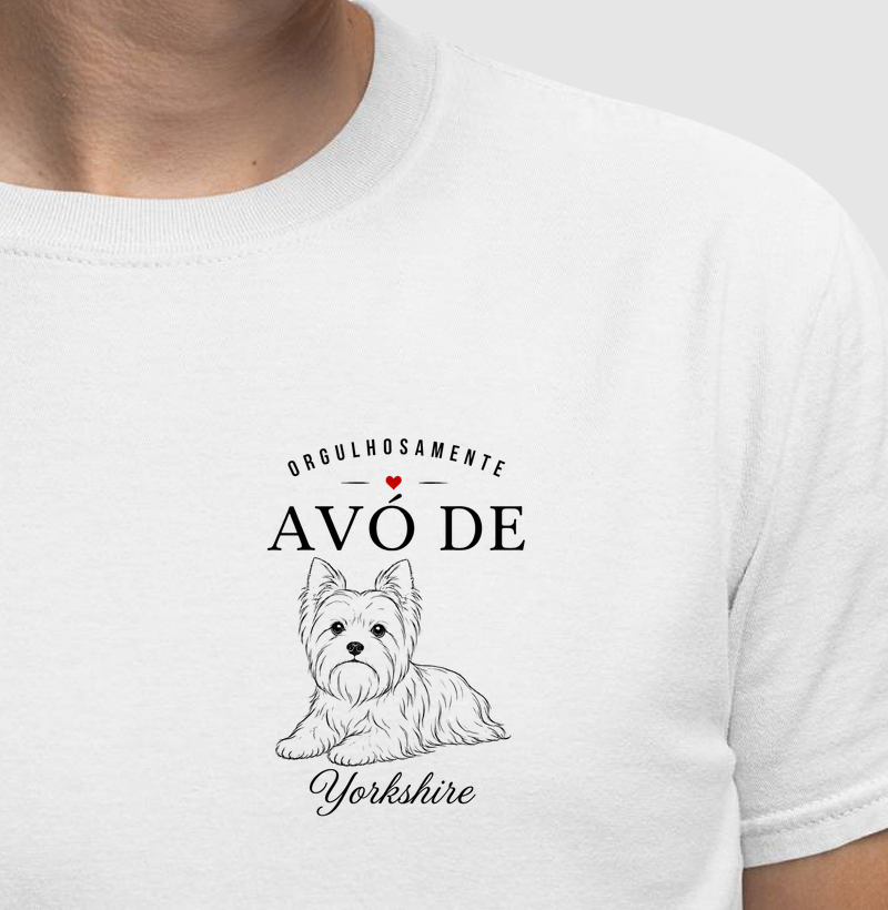 Orgulhosamente Avó de Yorkshire