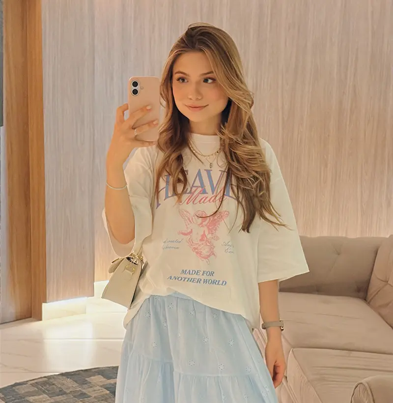 Tshirt Oversized Heaven Made