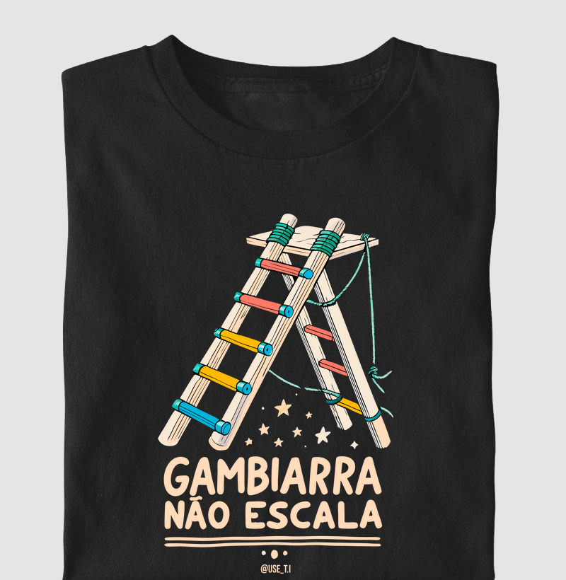 "Gambiarra não escala" T.I
