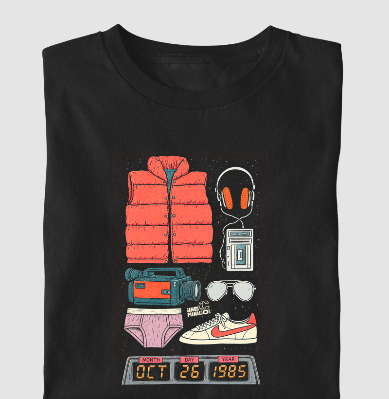 Camiseta Marty 1985 — De Volta para o Futuro - Camiseta