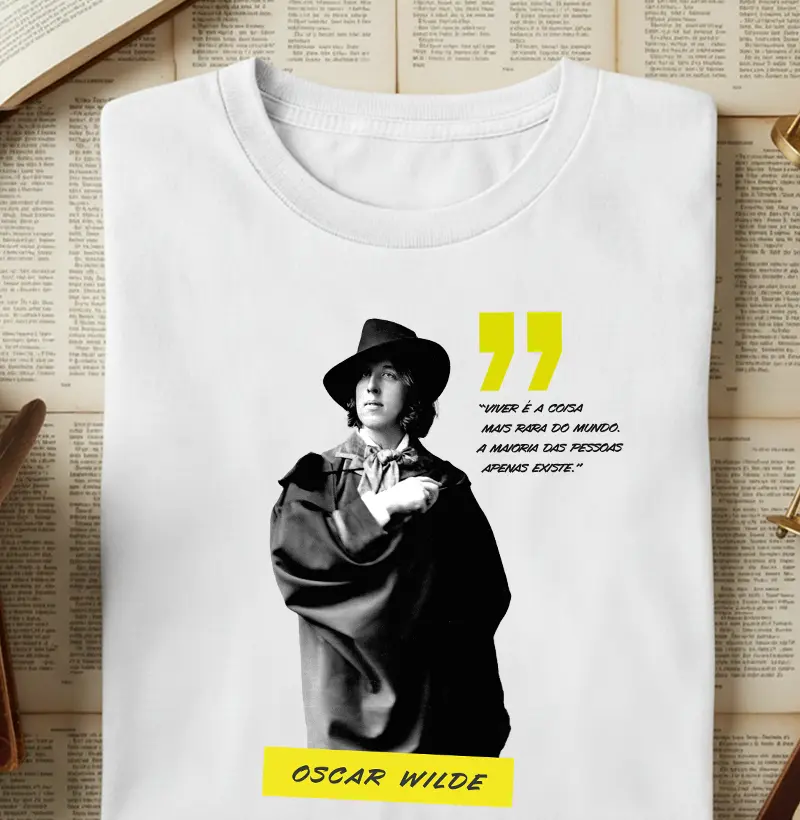 Oscar Wilde - Viver é a coisa mais rara do mundo