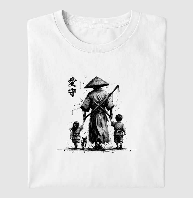 Samurai – Amor e Proteção - 1 menino, 1 menina e cachorro